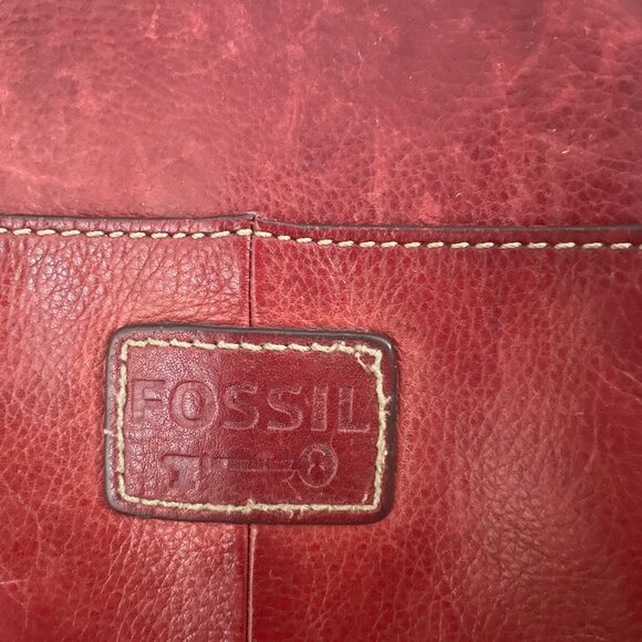 FOSSIL Vintage Red Crossbody bag - Picture 4 of 12